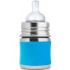 Pura® nerezová dojčenská fľaša 150ml modrá, ružová Farba: Modrá
