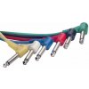 Stagg SPC030L E, kabely propojovací 6x JACK/JACK, 0,3m