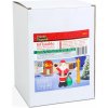 Nafukovací Mikuláš - 180 cm - IP44 - 6 bielych LED - 100 - 240V