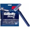 Jednorazový holiaci strojček Gillette Blue II 20 ks