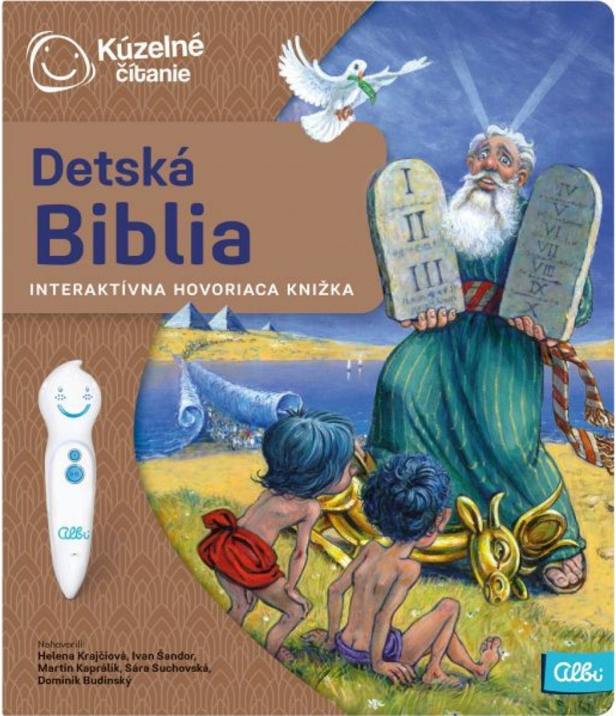 Albi Kúzelné čítanie Kniha Detská Biblia