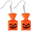 Verk 26133 náušnice Halloween tekvicový cukrík