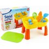 Detský stolček na piesok a vodu s príslušenstvom 8 ks