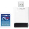 128 GB . SDXC karta Samsung PRO Plus 2023 Class 10 + USB adapter MB-SD128SB/WW