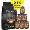 DOLINA NOTECI Piper Animals s kačkou 12 kg + Krmivo pre mäso Leopold 6x500g