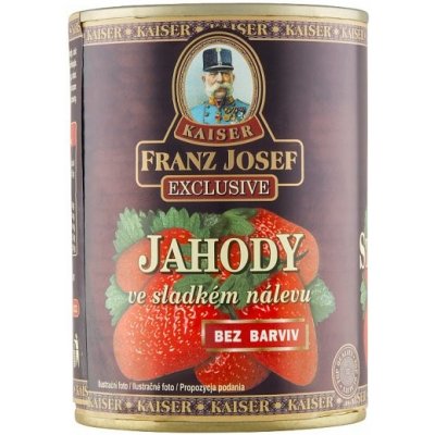 Kaiser Franz Josef Exclusive Jahody v sladkom náleve 400 g