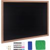 VEVOR Čierna magnetická tabuľa s dreveným rámom 1168.4x889MM na stene