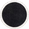 Dywany Łuszczów , Kusový koberec Berber 9000 grey kruh, 160x160 (priemer) kruh, šedá, obývacia izba
