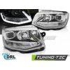 Tuning-tec PREDNÉ SVETLOMETY TRUE DRL CHROME pasujú na VW T6 15-19