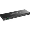 PREMIUMCORD HDMI switch, 4K@60Hz HDMI2.0 KVM 4:1, s dálkovým ovladačem khswit41e PremiumCord