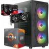 Herný počítač Ryzen 5 4,2 GHz | RX 6600 8 GB | 32 GB 1 TB SSD Win11