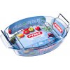 Pyrex® sklenený pekáč 30 x 21 x 7 cm oválny OVAROAST - 39x27x7+rošt