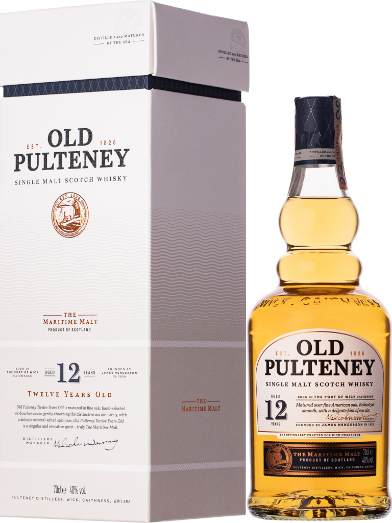 Old Pulteney 12y 40% 0,7 l (kartón)