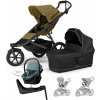 THULE Kočík 4v1 Urban Glide 3 Nutria s autosedačkou Maple Mid Blue, základňou a príslušenstvom 2025