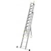Rebrík Strend Pro DW3 Home, hliníkový, 3x10, max. 150 kg