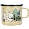 Muurla Hrnček Moomin Campers 0,8l, smalt / béžový