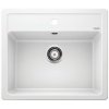 Blanco Legra 6, silgranitový drez 585x500x190 mm, 1-komorový, biela, 523334