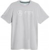 MERCEDES tričko AMG Petronas F1 Logo silver - L
