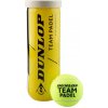 Loptičky na padel Dunlop PADEL TEAM Žltá,Čierna