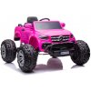 Lean Toys Mercedes DK-MT950 Barbie auto na batérie růžová