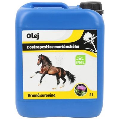 IREL Ostropestrec olej krmný 5 l