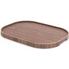 Podnos - tácka Bosign oválny orechové drevo, drevo orechové s protišmykovým povlakom L