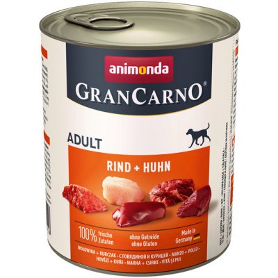 Animonda Gran Carno Original Adult Hovädzie a kura 800 g