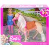 Barbie Bábika + základný kôň FXH13