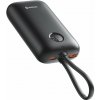 Swissten Voltbox powerbanka 10000 mAh, 35W, USB-C + Lightning káble, čierna 14542632