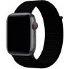 AW Nylonový remienok na Apple Watch na suchý zips - Čierny Veľkosť / Rozteč: 38/40/41/42mm, Farba: Čierny IR-AWNL003