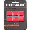 XtremeSoft 3 overgrip omotávka tl. 0,5 mm červená Balení: 3 ks