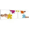 Puzzle - obraz (Obraz 160x40cm)