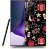 Picasee silikónový čierny obal pre Samsung Galaxy Note 20 Ultra - Christmas