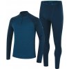 Pánsky funkčný set Zulu Merino 240 Zip Long Veľkosť: L / Farba: modrá