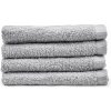 Sivé rýchloschnúce bavlnené uteráky v súprave 4 ks 30x30 cm Quick Dry – Catherine Lansfield