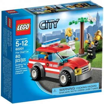 LEGO® City 60001 Auto veliteľa hasičov