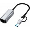 Colorway Adaptér USB-C nebo USB-A na RJ45/ 18cm CW-AD-CRG