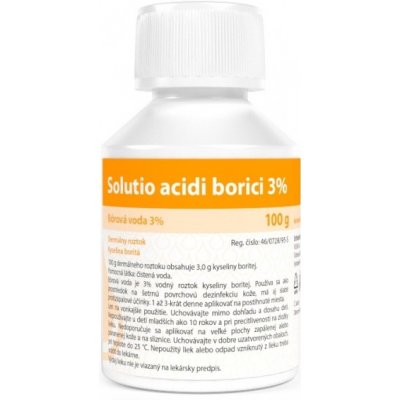 Vulm SK Solutio acidi borici 3% roztok 100 g