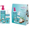 Dermacol Aroma Ritual Coconut hydratačný krém na ruky a nechty pre suchú pokožku 150 ml + ošetrujúce tekuté mydlo na ruky 250 ml darčeková sada