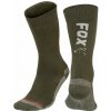Fox Ponožky Collection Socks Zeleno / Stříbný Black / Orange Thermolite long sock 10 - 13 (Eu 44-47)