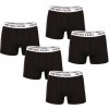 5PACK pánske boxerky Pietro Filipi čierne (5BCL003) XXL