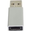 PremiumCord USB-C na USB-A 2.0 stříbrná kur31-33