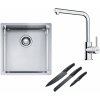 Súprava nerezový drez Franke Box 127.0453.654, kuchynská batéria Franke Lina 115.0712.420