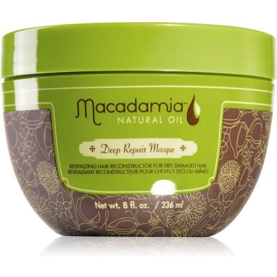 Macadamia Natural Oil Deep Repair hlboko regeneračná maska pre suché a poškodené vlasy 236 ml