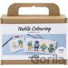 Creativ Company Kreatívna súprava Mini Craft Kit Textile Colouring Robot