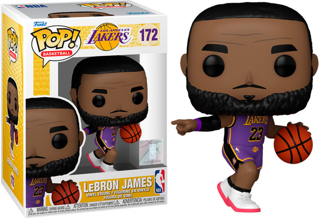 Funko Pop! 172 NBA Lebron James Basketball