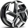Carbonado Arctic 7x18 5x114,3 ET50 black front polished