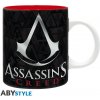 AbyStyle hrnček Assassin's Creed - Crest Black & Red, 320 ml, ABYMUGA204