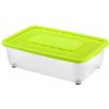 Plastový úložný box s vekom HEIDRUN Mania 25l