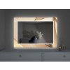 Artalo LED zrkadlo s dekorom D22 200 x 100 cm